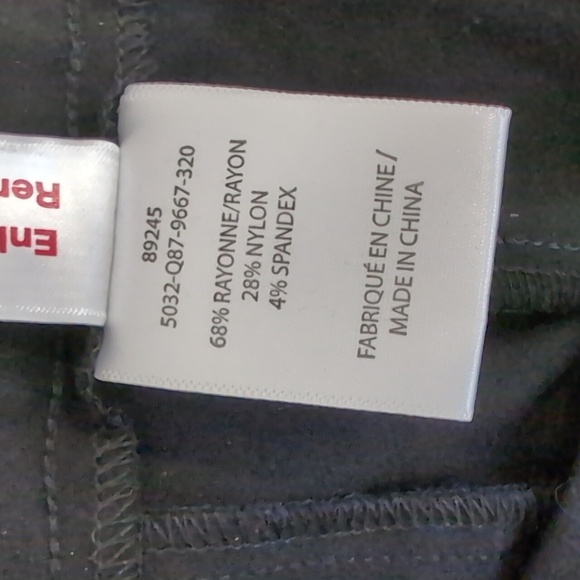 Laura Plus Pull On Pants Slim Leg Button ankle detail  Black PLUS Size 24 NWT - Picture 9 of 13